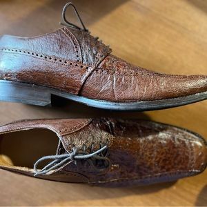 Mezlan Vero Cuoio Ostrich Men’s dress shoes size 11.5